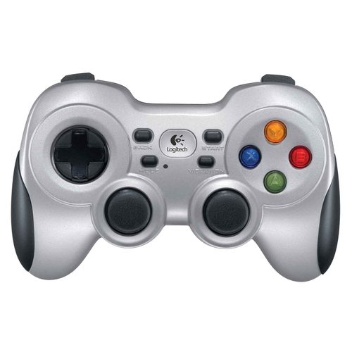 Logitech F710 Manette de Jeu sans Fil, 2,4 GHz avec Nano-Récepteur USB, Configuration Console, Double Retour de Vibration, Croix Directionnelle 4 Switchs, PC - Gris/Noir
 Fiche Technique et Prix au Maroc