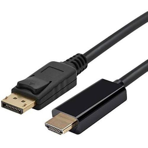 able hdmi to displayport 4K adapter DP Male To HDMI Male Converter 4K
 Fiche Technique et Prix au Maroc