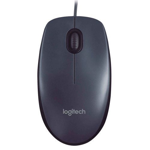 Logitech M90 Souris Filaire USB, Suivi Optique 1000 PPP, Ambidextre, Compatible avec PC/Mac/Portable - Gris
 Fiche Technique et Prix au Maroc
