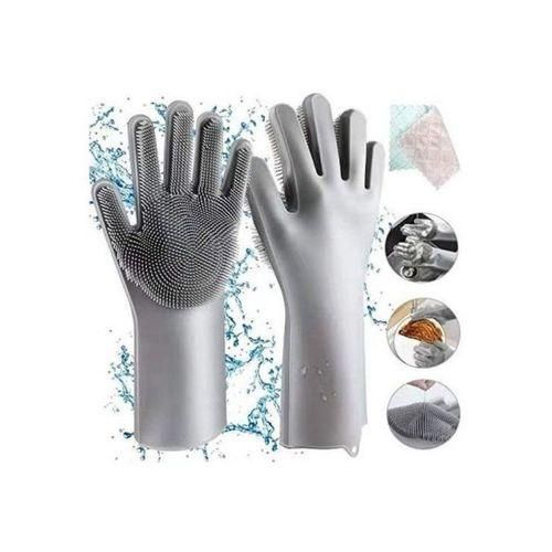 2 Gants en silicone magiques pour le lavage de la vaisselle-Gris
 Fiche Technique et Prix au Maroc