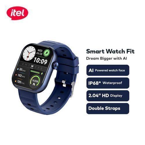 Itel Montre connectée Fit 020 ISW-020 – Bleu + 1 Free Strap
 Fiche Technique et Prix au Maroc