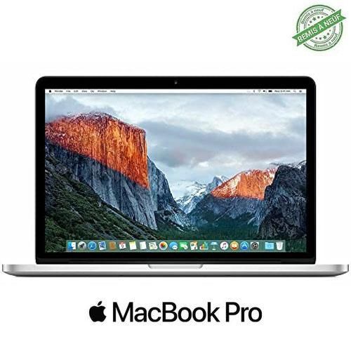 Apple MacBook Pro RETINA 13.3 -2015-Core I5- RAM 8Go-DISK DUR 256GO SSD–QUERTY- REMIS A NEUF/
 Fiche Technique et Prix au Maroc