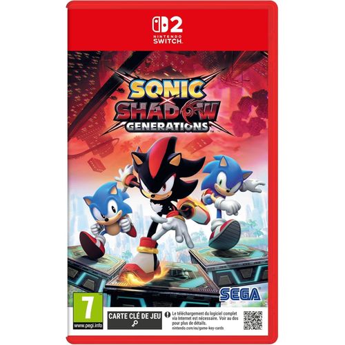 Sega  Sonic x Shadow Generations Nintendo Switch 2 
 Fiche Technique et Prix au Maroc