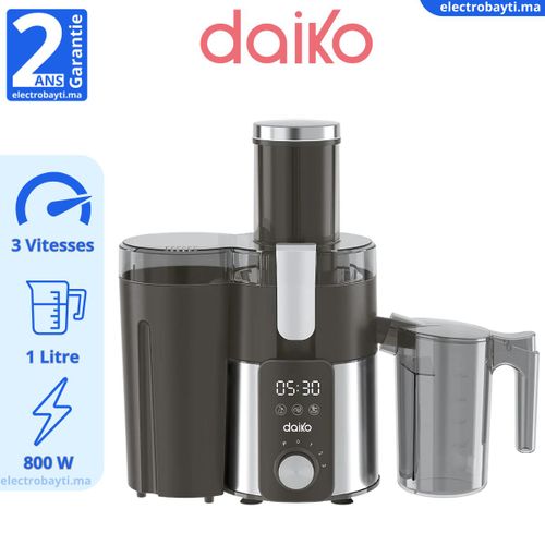 Daiko Extracteur de jus 800W
 Fiche Technique et Prix au Maroc