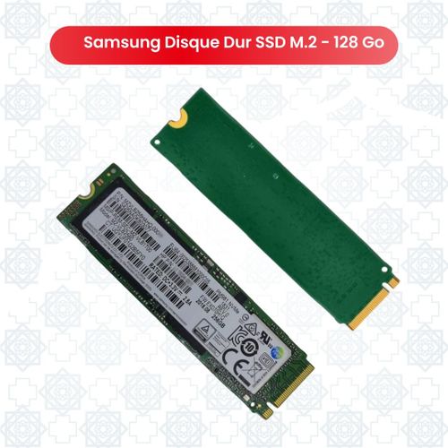 Samsung Disque Dur SSD M.2 - 128 Go MZ-NTY2560
 Fiche Technique et Prix au Maroc