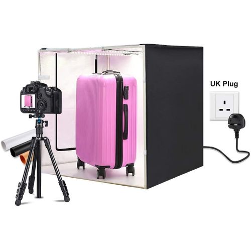 Puluz Studio Photo Boîte de Lumière Pliable 80 x 80 x 80 cm LED 5500K Mini Photo
 Fiche Technique et Prix au Maroc