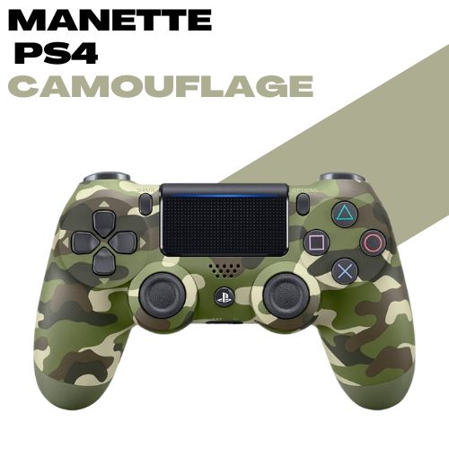Sony Manette PS4 DualShock 4 Camouflage
 Fiche Technique et Prix au Maroc