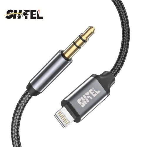 Shtel Câble convertisseur Audio lightning TO AUX 3.5 mm 1 mètre pour iphone
 Fiche Technique et Prix au Maroc