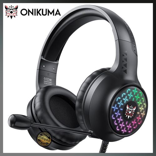 Onikuma X7 Pro Casque Gaming Filaire avec Microphone, Haut-Parleurs 50mm, Éclairage RGB, Son Stéréo Haute Précision et Confort Prolongé – Compatible PC, PS4, Xbox, Laptop et Smartphones
 Fiche Technique et Prix au Maroc