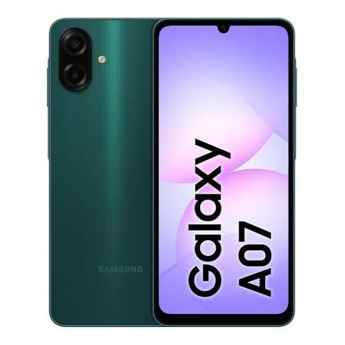 Samsung A07 – 6,7" – 64 GB + 4 GB Ram – Green
 Fiche Technique et Prix au Maroc