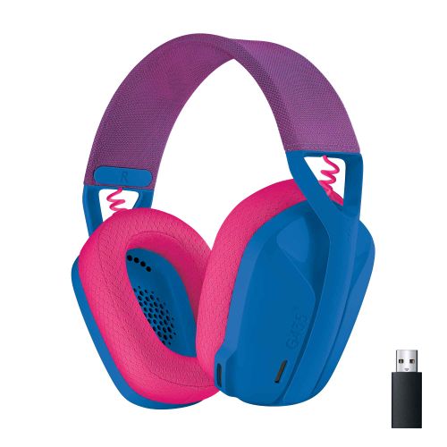 Logitech G435 LIGHTSPEED & Bluetooth sans Fil Casque Gamer, léger circum-auriculaire, Micro intégré, Batterie de 18h, Compatible avec Dolby Atmos, PC, PS4, PS5, Mobile, Nintendo Switch - Bleu
 Fiche Technique et Prix au Maroc