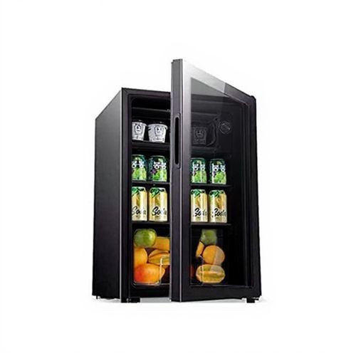 Unionaire Mini réfrigérateur minibar avec petit congélateur 90L net avec porte vitrée transparente et commandes tactile, idéal pour chambre et bureau, lampe intérieur couleur noir
 Fiche Technique et Prix au Maroc