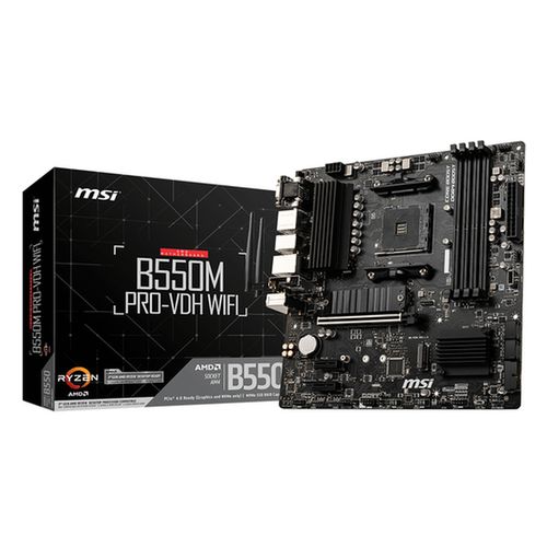 Msi CARTE MERE  B550M PRO-VDH WIFI
 Fiche Technique et Prix au Maroc