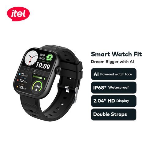 Itel Montre connectée Fit 020 ISW-020 – Noir + 1 Free Strap
 Fiche Technique et Prix au Maroc