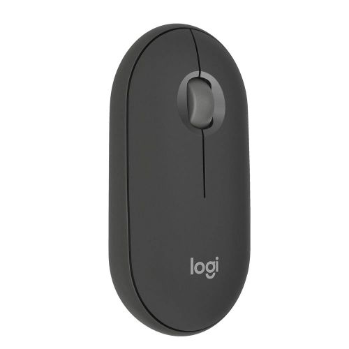 Logitech Pebble Mouse 2 M350s Fine Wireless Bluetooth, Portable, Lightweight, Customizable Buttons, Discrete Clicks, Easy-Switch Windows/MacOS/iPadOS/Android/ChromeOS - Graphite
 Fiche Technique et Prix au Maroc