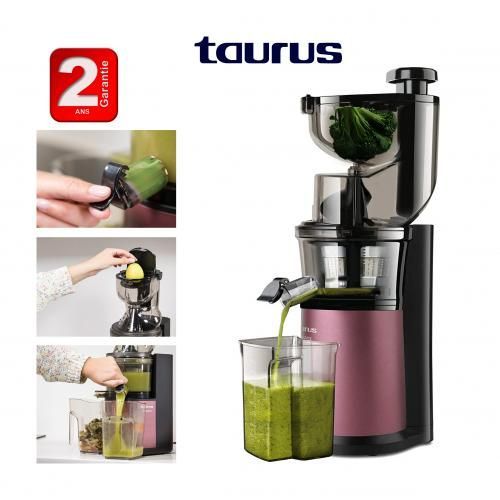 Taurus Extracteur de Jus Fruits & Légumes 200W système anti-goutte - 2ans de garantie
 Fiche Technique et Prix au Maroc