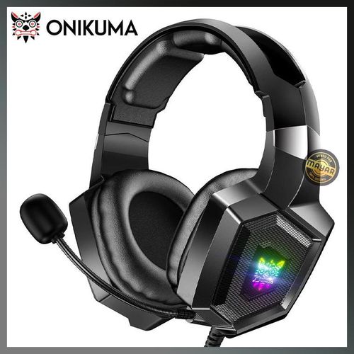 Onikuma K8 Casque Gaming Professionnel avec Haut-Parleurs 50mm, Microphone à Réduction de Bruit, Éclairage LED Multicolore et Compatibilité Multi-Plateforme
 Fiche Technique et Prix au Maroc