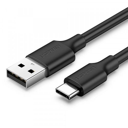 Ugreen USB-A 2.0 to USB-C Cable Nickel Plating 1m (Black)
 Fiche Technique et Prix au Maroc