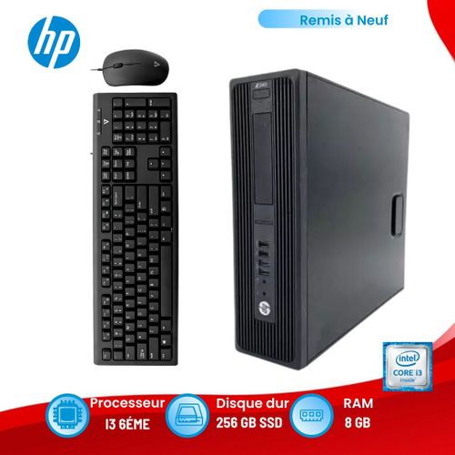 Hp UNITE CENTRALE  Z240 i3 6 éme RAM 8 GO DISQUE DUR  256 GO Remis à Neuf
 Fiche Technique et Prix au Maroc