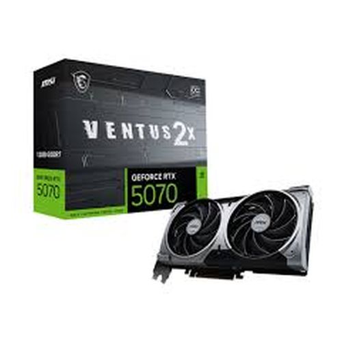 Msi CARTE GRAPHIQUE GEFORCE RTX 5070 12G VENTUS 2X OC
 Fiche Technique et Prix au Maroc