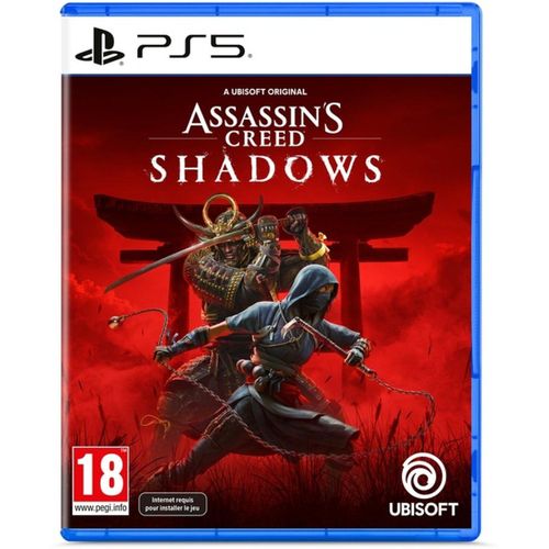 UBISOFT Assassin’s Cred Shadows PS5
 Fiche Technique et Prix au Maroc