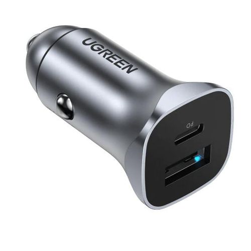 Ugreen A+C Dual-Port Car Charger PD30W+SCP22.5W
 Fiche Technique et Prix au Maroc