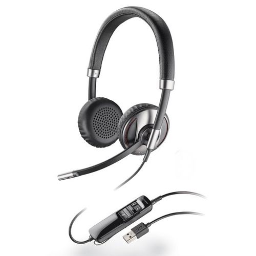 Plantronics Blackwire C720 Casque 2 écouteurs pour PC et GSM (connexion USB et Bluetooth)
 Fiche Technique et Prix au Maroc