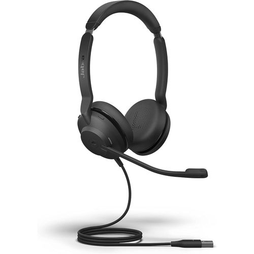 Jabra Evolve2 30 Casque professionnel – USB – Filaire – Micro antibruit – Confort et performance
 Fiche Technique et Prix au Maroc