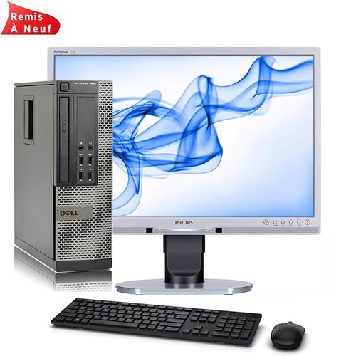 DELL OPTIPLEX 7010 SFF CORE I5-3470 8Go / 500Go + PHILIPS 22" 220B2 (REMIS À NEUF)
 Fiche Technique et Prix au Maroc