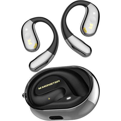 Monster Ecouteurs Open Ear AC360 Écouteurs rotatifs Bluetooth sans fil, avec cordon, Bluetooth 5.4 amélioré, contrôle tactile, batterie longue durée de vie de 24 heures, étanchéité IPX5, tenue longue durée AC360 NoiR
 Fiche Technique et Prix au Maroc