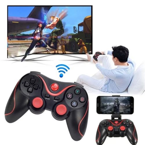 Manette de Jeux Sans Fil pour Téléphone Portable Android iOS PC Windows et PS3
 Fiche Technique et Prix au Maroc