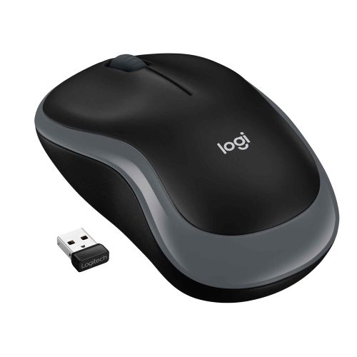 Logitech M185 Souris Sans Fil, 2.4 GHz avec Mini Récepteur USB, Longévité de la Pile 12 Mois, Résolution du Capteur 1000 PPP, Ambidextre, Compatible PC, Mac, Ordinateur Portable - Gris/Noir
 Fiche Technique et Prix au Maroc