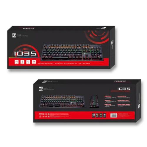 R8 CLAVIER GAMER MECANIQUE 1035
 Fiche Technique et Prix au Maroc