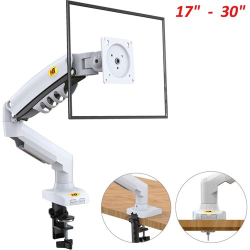North Bayou Support Moniteur 24" 27" Moniteur 17" jusqu'a 30" Support Moniteur PC Support Ecran LCD Bureau, Ressort à gaz
 Fiche Technique et Prix au Maroc