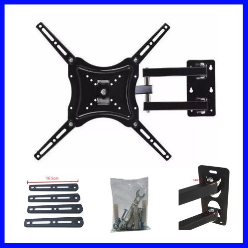 Support de Montage pour Téléviseur // supports muraux Bras Rotative Pour Tv LED, LCD, Écrans Plasma de 14-55" TVs - Max 50 Kg // HDL-117B-2
 Fiche Technique et Prix au Maroc