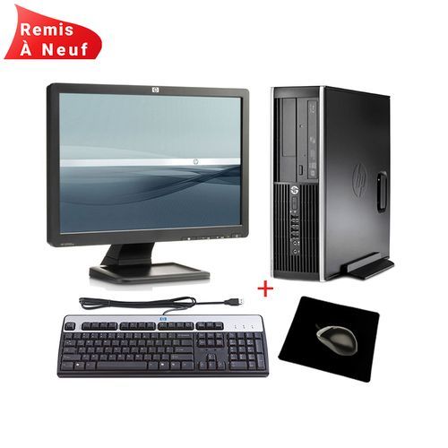 Hp Pc Complet Compaq  2.9 GHz - 4Go RAM - 250 Go HDD avec Écran 19" - Remis à Neuf
 Fiche Technique et Prix au Maroc