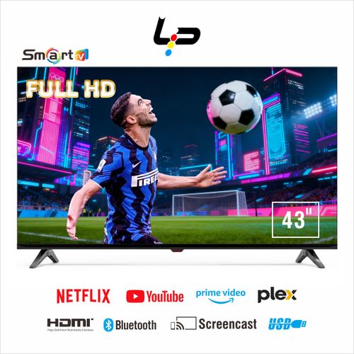 LP Smart TV 43 pouces - Image Full HD - Android 14.0 - WiFi - Idéale pour salon/famille - Tuner TV numérique
 Fiche Technique et Prix au Maroc