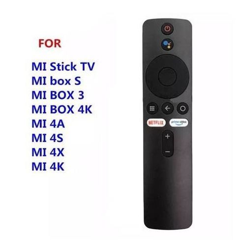 Telecommande Vocale Bluetooth pour Mi TV Stick Mi Box 4K Xiaomi Smart TV - Remote Control for Xiaomi 
 Fiche Technique et Prix au Maroc