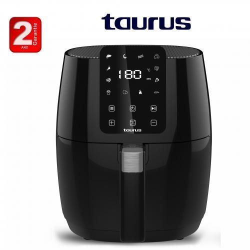 Taurus Friteuse sans huile Air Fryer DIGITAL – 4L – 1500W - 10 Programmes - 2ans de garantie
 Fiche Technique et Prix au Maroc