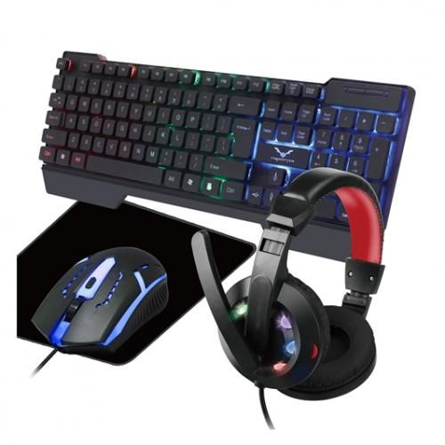 Citytek Pack Gaming 4 en 1 ( Casque + Clavier + Souris + Tapis de Souris ) RGB
 Fiche Technique et Prix au Maroc