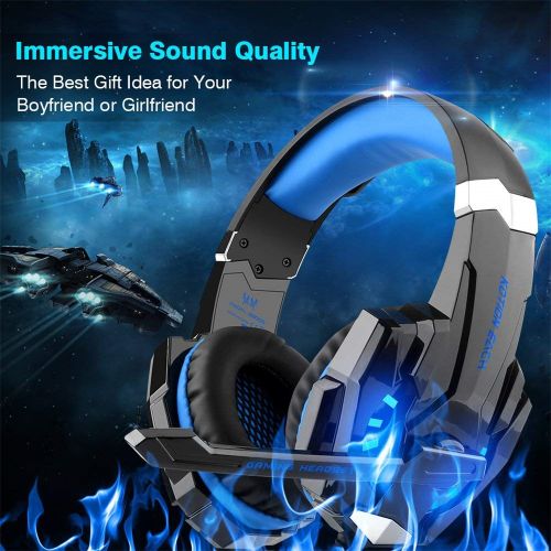 Casque Gaming KOTION Bleu G9000 - Pro Gaming Headset
 Fiche Technique et Prix au Maroc