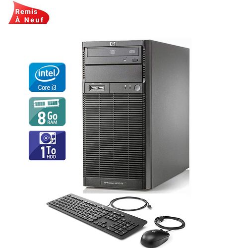 Hp Serveur Proliant ML110 G6 TW Core i3-530 - RAM 8 Go , 1To HDD ( Remis à Neuf )
 Fiche Technique et Prix au Maroc