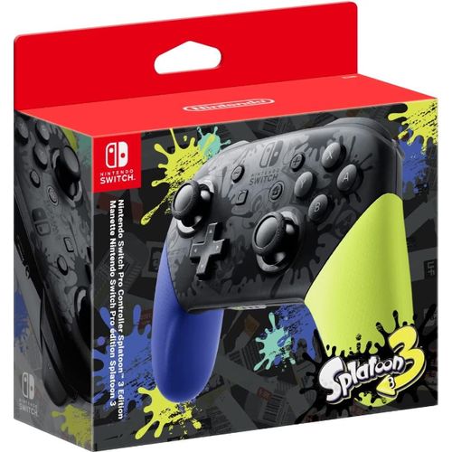 Nintendo Manette pro Nintendoswitch sans fil édition Splatoon 3 
 Fiche Technique et Prix au Maroc