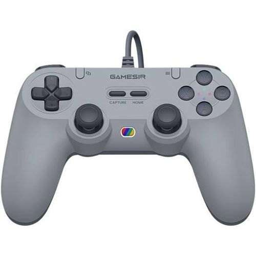 tegenaria lite PC Manette de Jeu Filaire 1000Hz, Joysticks à Effet Hall, Double Vibration, Turbo, 2 Boutons Reprogrammables – Gris
 Fiche Technique et Prix au Maroc