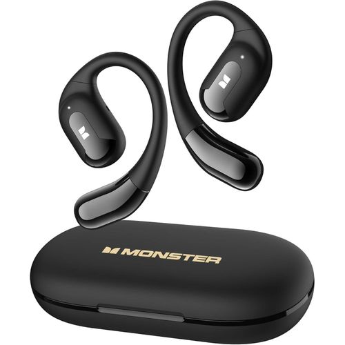 Monster Casque ouvert AC317, casque sans fil Bluetooth 5.4 avec son stéréo, lecture 24 heures, appels cristallins, contrôle tactile, charge de type C, écouteurs sans fil à oreilles ouvertes résistant
 Fiche Technique et Prix au Maroc