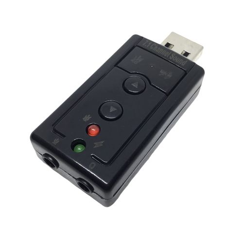 Sound Card 7.1 USB To 3.5mm Interface 3D, Microphone, casque
 Fiche Technique et Prix au Maroc