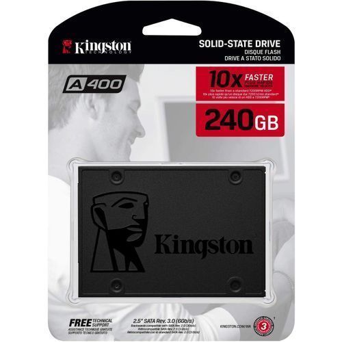 Kingston SSD  240 Go A400
 Fiche Technique et Prix au Maroc