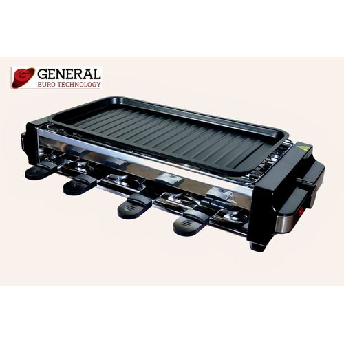 General Appareil a raclette-grill jusqu'à 8 personnes 1700w allemand
 Fiche Technique et Prix au Maroc