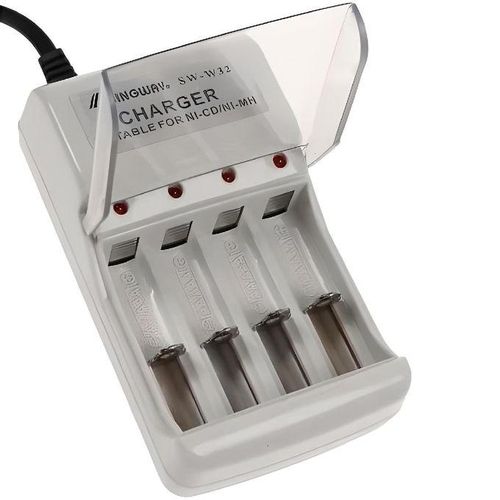 SINGWAY Chargeur universel pour Piles Rechargeables AAA et AA Ni-CD/Ni-mh
 Fiche Technique et Prix au Maroc