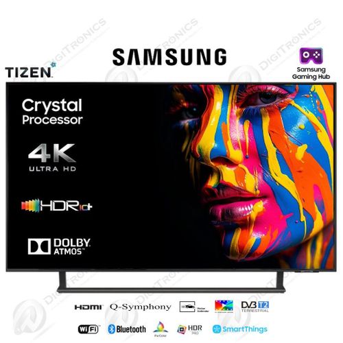 Samsung 65 Smart TV Crystal UHD 4K Upscaling Système Tizen AirSlim, DVB-T2CS2, 65DU8575 L'Europe
 Fiche Technique et Prix au Maroc